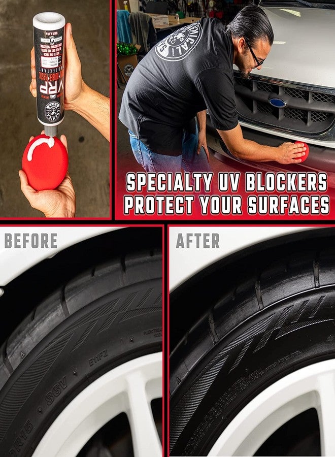 Chemical Guys VRP Vinyl, Rubber, and Plastic Dressing - Tire Dressing, Non-Greasy, Dry-to-the-Touch Shine for Tires, Trim, and More, Safe for Cars, Trucks, SUVs, RVs & More - 16 oz (Pack of 3) - Image 3